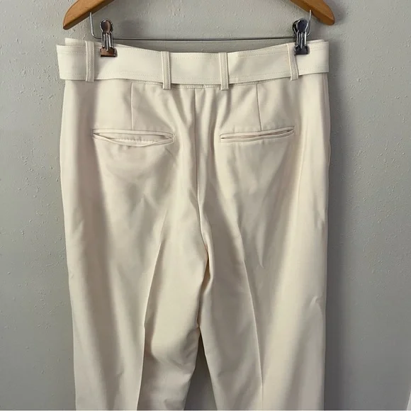 Club Monaco Enamel Ring Pant White/Cream Size 10 - Picture 10 of 16